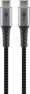Cablu USB 2.0 type C la type C T-T 3A 1m, Goobay G49302