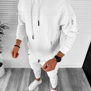 Hanorac barbati slim fit alb K025 P20-4.1