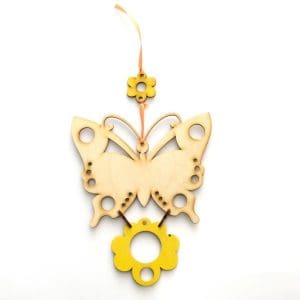 Figurină din lemn pentru decorat – Fluture