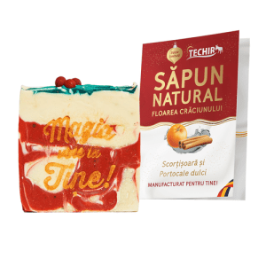 Săpun Natural Floare de Crăciun, 120g | Techir
