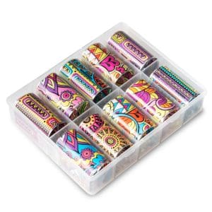 Folie de transfer set 10 African Print