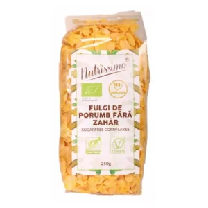 Fulgi de porumb fără zahăr ECO, 250g | Nutrissimo