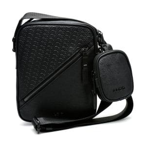 Geanta ALDO neagra, 13558932, din piele ecologica