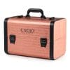 Geanta cosmetica sidefata Rose Gold