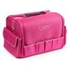 Geanta cosmetica cu buzunare roz