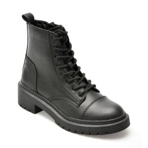 Ghete ALDO negre, GOER001, din piele ecologica