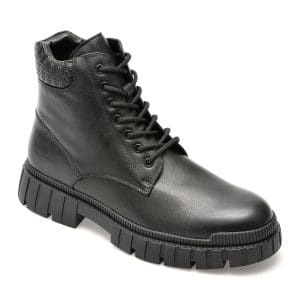 Ghete ALDO negre, NEWFIELD009, din piele naturala