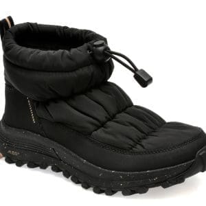 Ghete CLARKS negre, ATLTRIW, din material textil