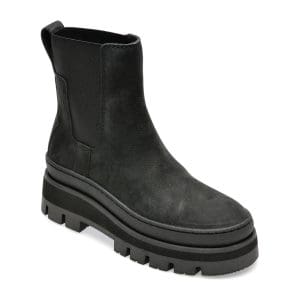Ghete CLARKS negre, ORI2TO, din nabuc