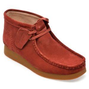 Ghete CLARKS visinii, WALEVBT, din piele intoarsa