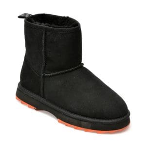 Ghete EMU negre, W12434, din piele intoarsa