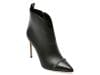 Botine EPICA negre, QV30016, din piele naturala