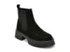 Ghete FLAVIA PASSINI negre, T762, din piele intoarsa
