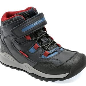 Ghete GEOX bleumarin, J16AEA, din piele ecologica