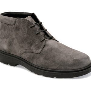 Ghete GEOX gri, U36D1B, din piele intoarsa