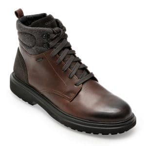 Ghete GEOX maro, U36FBD, din piele naturala