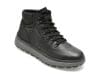 Ghete GEOX negre, U36FZD, din piele naturala