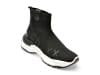 Ghete GRYXX alb-negru, AD11B1, din material textil