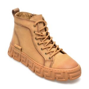 Ghete GRYXX maro, 34053, din piele naturala
