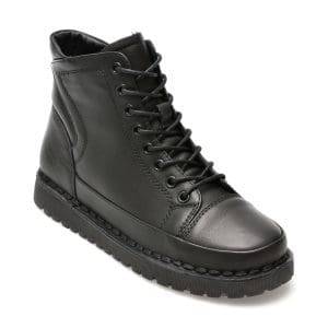 Ghete GRYXX negre, 215321, din piele naturala