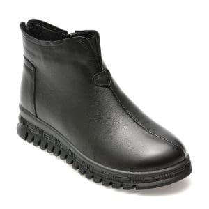 Ghete GRYXX negre, 22159, din piele naturala