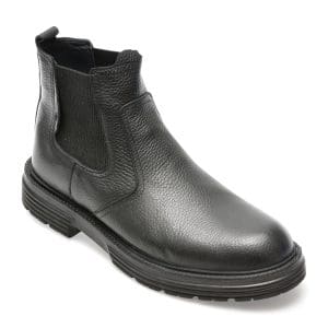 Ghete GRYXX negre, 31801, din piele naturala