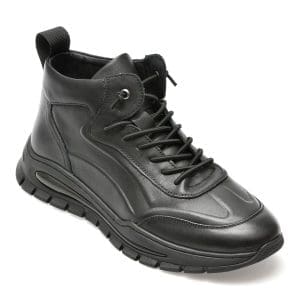 Ghete GRYXX negre, 3510, din piele naturala
