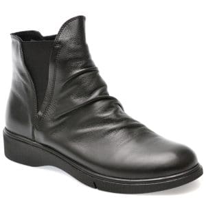 Ghete GRYXX negre, 3540, din piele naturala