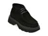 Ghete GRYXX negre, 5441700, din piele intoarsa