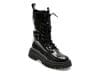 Ghete GRYXX negre, 564109, din piele naturala lacuita