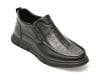 Ghete GRYXX negre, 91102, din piele naturala