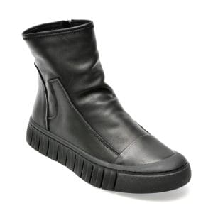 Ghete GRYXX negre, J200012, din piele naturala