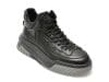 Ghete GRYXX negre, M3117, din piele naturala