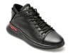Ghete GRYXX negre, V230002, din piele naturala