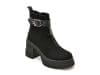 Ghete IMAGE negre, 1763401, din piele intoarsa