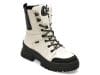 Ghete RIEKER alb-negru, W0374, din piele naturala