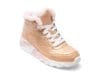 Ghete SKECHERS aurii, UNO LITE, din piele ecologica