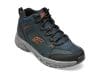 Ghete SKECHERS bleumarin, OAK CANYON, din piele intoarsa