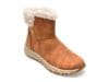 Ghete SKECHERS maro, ESCAPE PLAN, din piele ecologica
