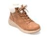 Ghete SKECHERS maro, GLACIAL ULTRA, din material textil