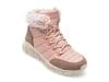 Ghete SKECHERS mov, BOBS B FLEX, din piele ecologica