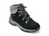 Ghete SKECHERS negre, TREGO, din piele intoarsa