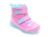 Ghete SKECHERS roz, ILLUMI-BRIGHTS, din piele ecologica