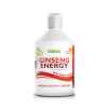Ginseng Energy 2000 Mg cu Ginseng Siberian + Panax Ginseng + Ghimbir + Vitamine – Energie și Vitalitate – Produs Vegan, 500 ml | Swedish Nutra