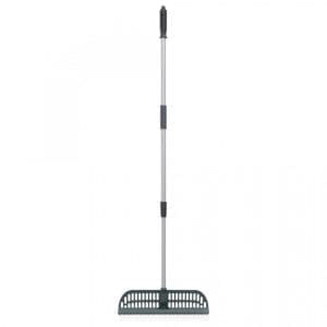 Greblă pentru frunze 2-în-1, verde închis, 157 cm PP