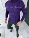 Helanca barbati slim fit mov B2736 V