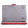 Husa tableta MRG M568, 10 inch, Tip mapa, Prindere 4 cleme, Rosu C568