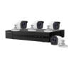 Sistem supraveghere exterior basic Hikvision HiWatch HW-4EXTIR20-5MP, 4 camere 5 MP, IR 20