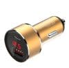 Incarcator KO-98 Auto 12V Usb C + USB, Dsiplay Amperaj, Fast Chargging