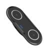 Incarcator Techstar® Dual Wireless Qi, 20W, Fast Charge, 2 x 10W, Type-C, Negru